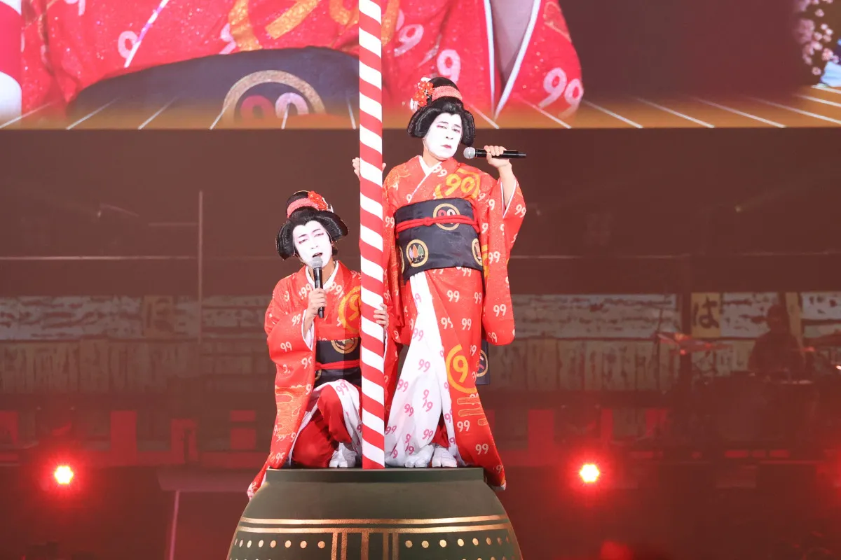 【ナイナイ歌謡祭】”歌舞伎の女形”で国宝級の幕開け 今年も横アリに「POISON」響く