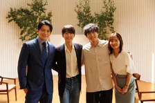 坂口健太郎×ソン・ジュンギ、まさかのカメオ出演が話題沸騰 Netflix『匿名の恋人たち』激レア4ショット公開