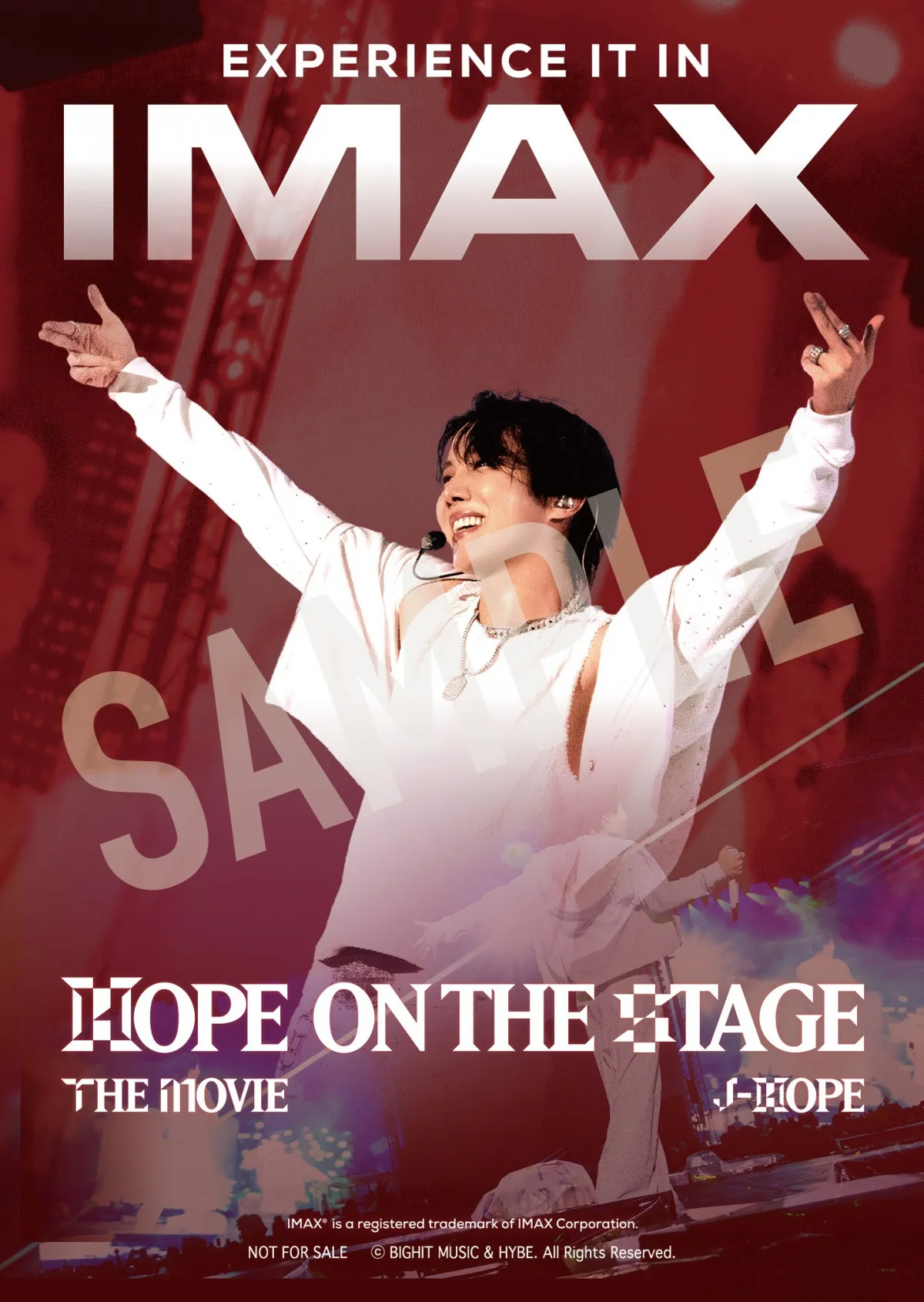 BTS・J-HOPEの『'HOPE ON THE STAGE' THE MOVIE』、IMAX版予告が解禁 特典絵柄も公開
