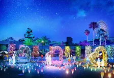 ひらパー「推し活」イルミネーション11・1開幕 推しカラー8色のライティングも【見どころ】