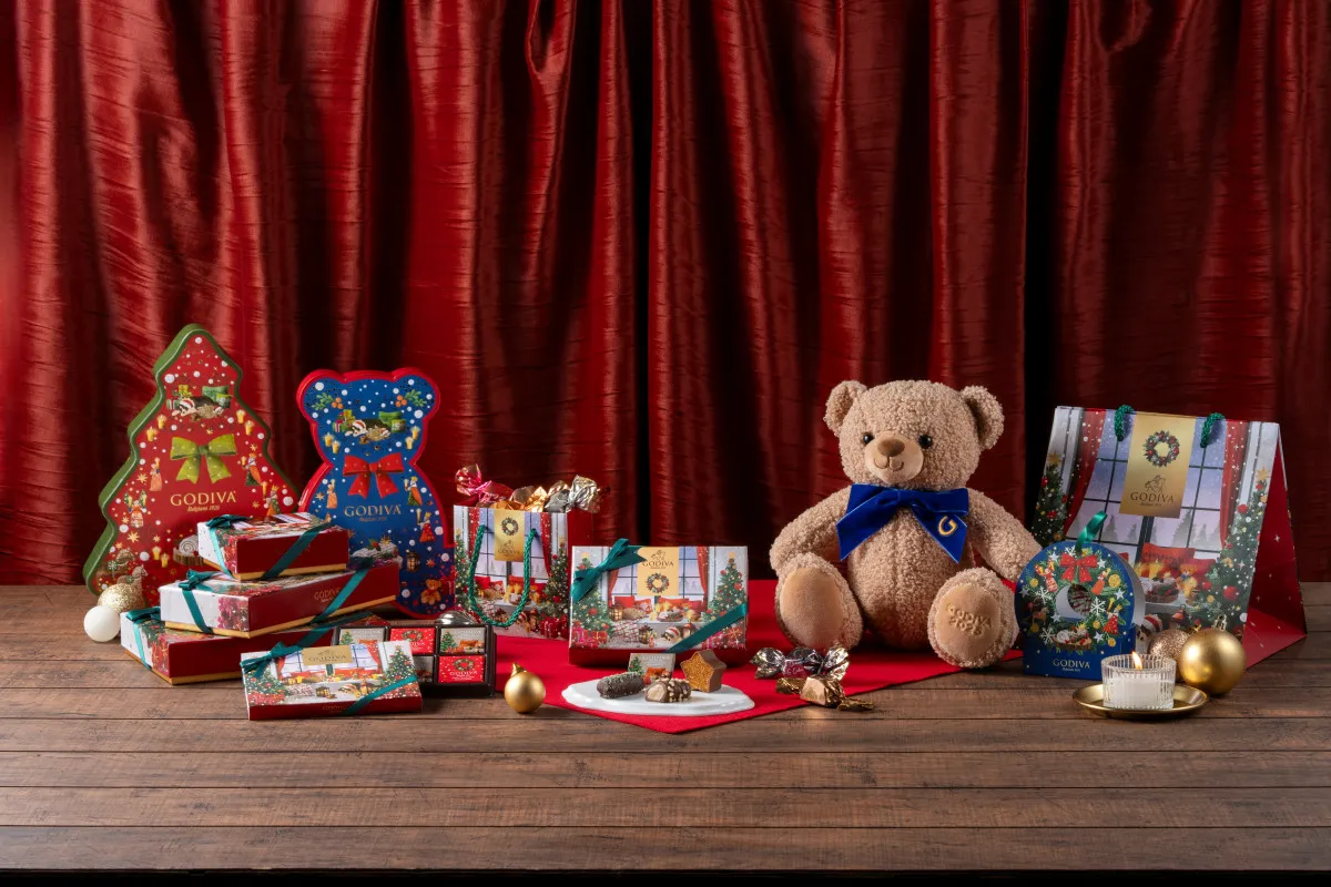 ゴディバから『ブッシュ ド ノエル』登場 ときめく冬を彩るホリデーショコラ