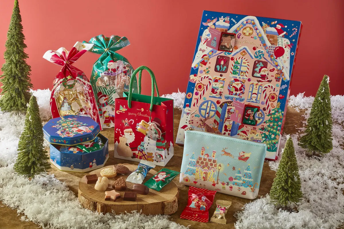 メリーチョコレート、クリスマス限定スイーツ登場…アドベントカレンダーや星型ポーチも