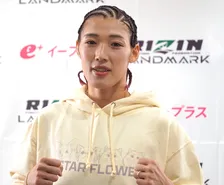 【RIZIN】“絶対女王”伊澤星花、長年待望の大島沙緒里との試合も「圧倒な勝利」宣言　2時間かけたスターヘア披露