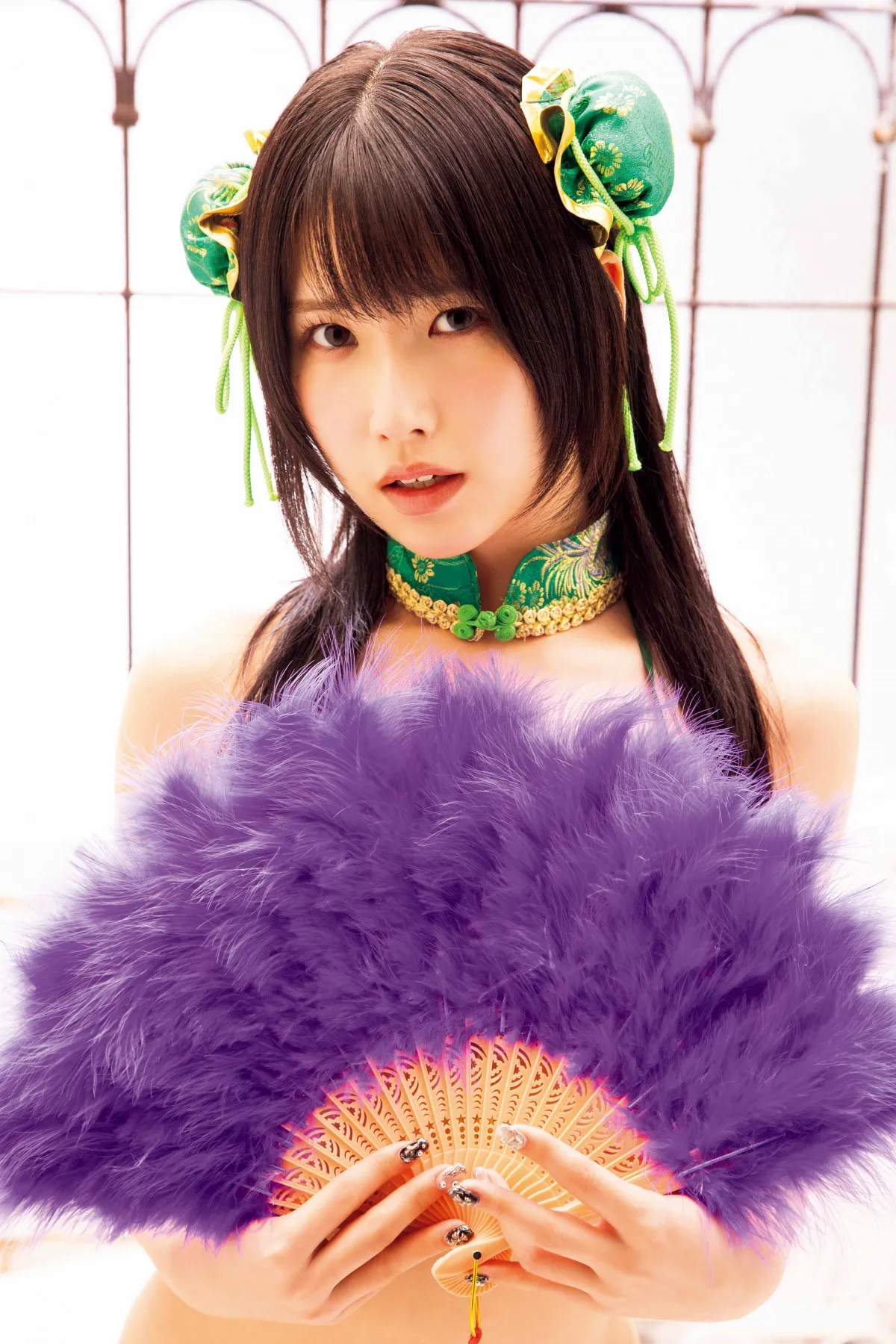 「#2i2」森嶋あんりが“孤高の美”を放つ　中華風衣装で魅せる最新グラビア公開