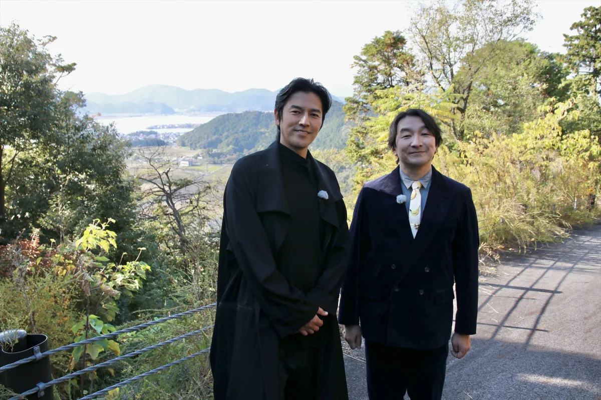 大河ドラマ『豊臣兄弟！』出演の要潤＆池田鉄洋が安土に登場 「戦国ディスカバリー 滋賀・びわ湖」開幕