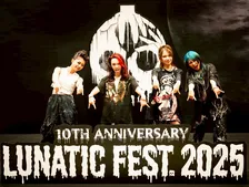 NEMOPHILA、『LUNATIC FEST.2025』開幕を飾る熱演　新曲「VS EGO:」リリースも発表