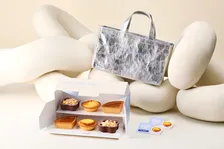 【福袋2026】シルバーカラーの限定オリジナルバッグがついたセットも…BAKE CHEESE TART『HAPPY BOX 2026』2種を発表