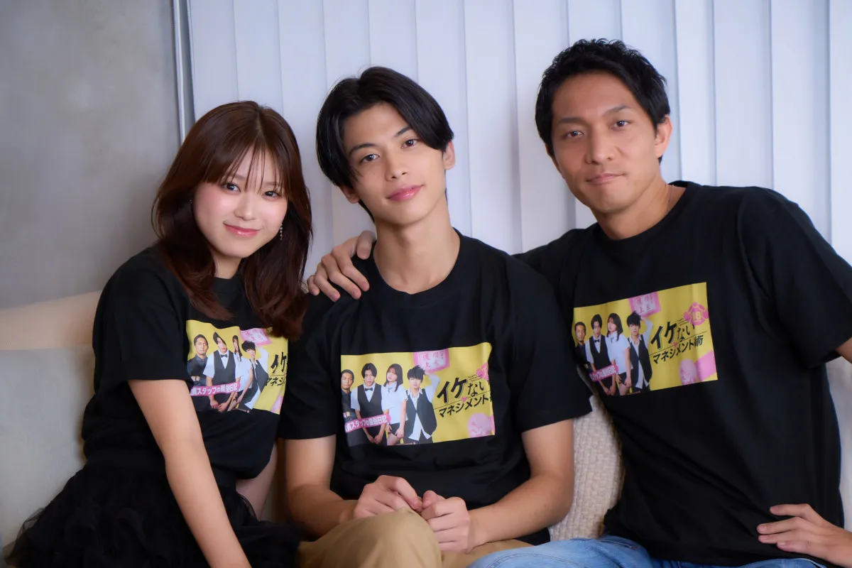 倉須洸＆矢野ななか＆北代高士、インタビューでわちゃわちゃトーク　『イケないマネジメント術 童貞スタッフの風俗日記』配信開始