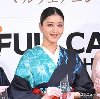 みちょぱ、艶やかな着物姿を披露　結婚式の白無垢姿に驚かれ“着物は白肌に和メイク”を「変えていきたい」