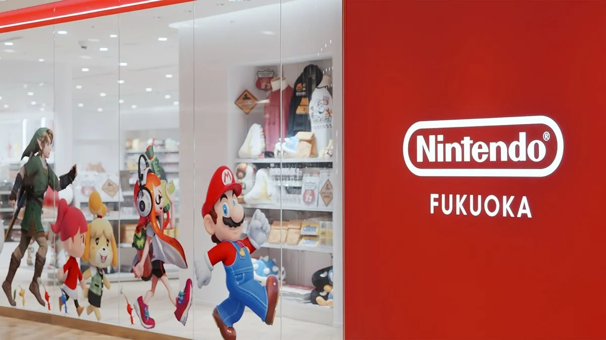 任天堂の新ストア「Nintendo FUKUOKA」オープン　国内4店舗目で新グッズ登場