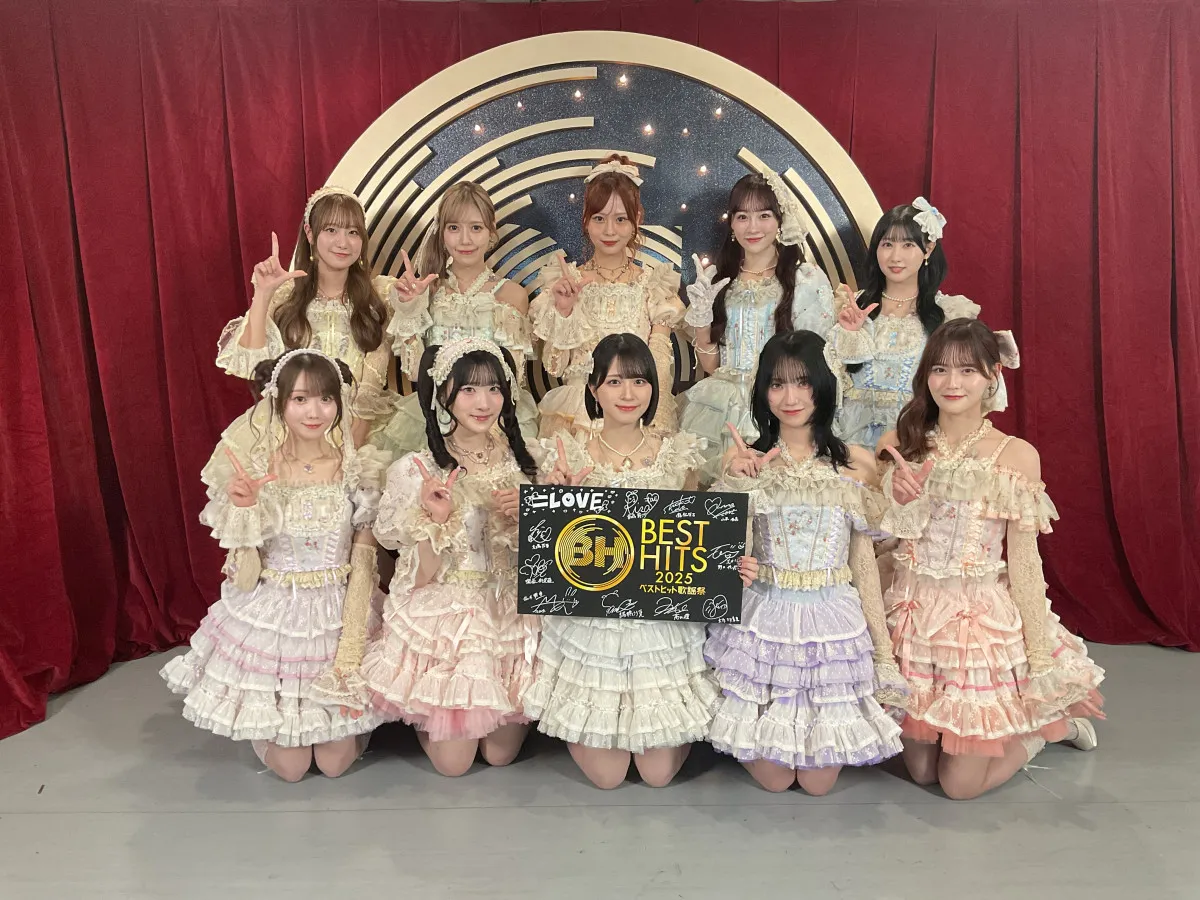 ＝LOVE、「ベストヒット歌謡祭2025」初出演で話題の『とくべチュ、して』披露 佐々木『初恋サイダー／Buono!』披露に「今までで1番と言っていいほどの緊張感」