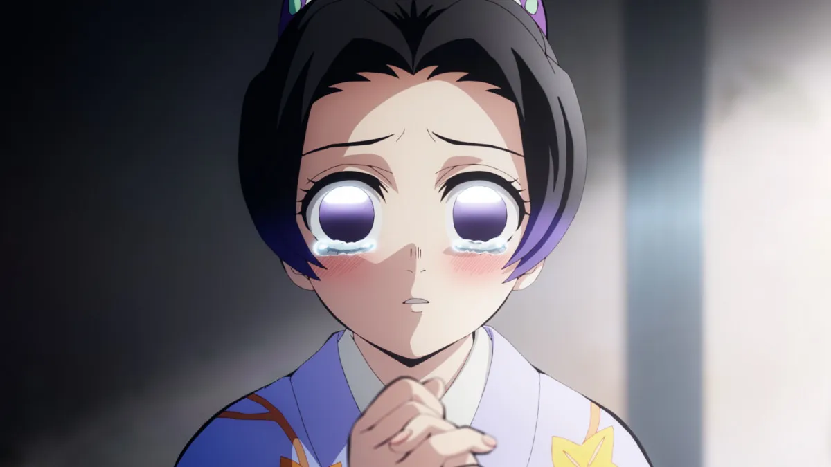 『鬼滅の刃』切ない…涙を流す胡蝶しのぶ　童磨と戦闘で血だらけ！新場面カット解禁