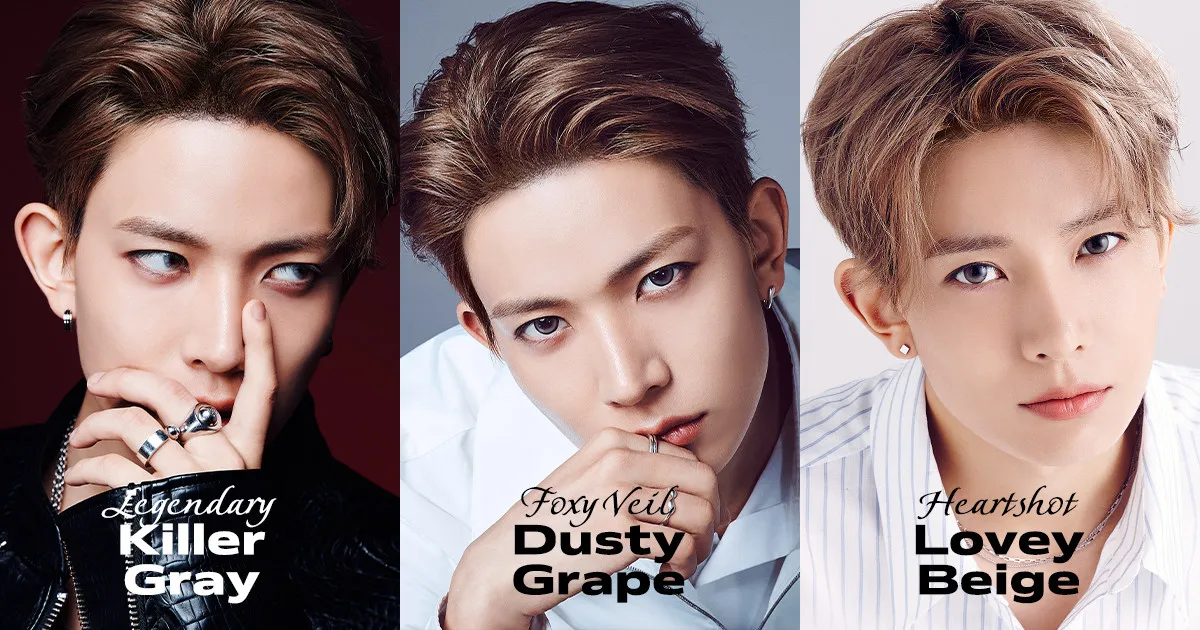 ENHYPEN・HEESEUNG、“瞳で語る”新ビジュアル8種公開　韓国カラコン新アンバサダーに就任