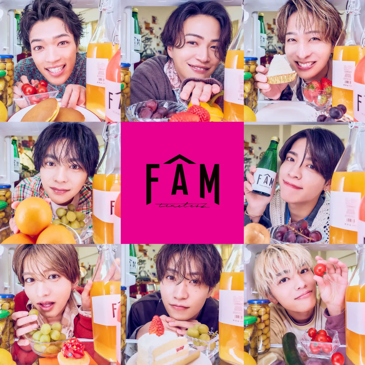 timelesz、アルバム『FAM』＆『HANABI 〜 in the late summer night』サブスク＆DL配信決定【楽曲一覧】