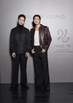 パク・ソジュン、坂口健太郎＆SHIHOらとカクテルを堪能　クリエイターとして参画するウイスキー「26」発売イベント開催