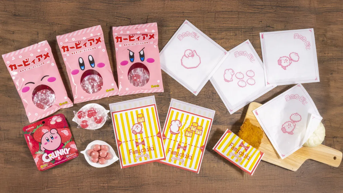 【きょうから】ファミマ×星のカービィ、コラボ第2弾　お菓子＆ファミチキ袋デザインなど続々　限定グッズは“豆皿”ほか【詳細】