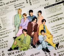 timelesz、新体制初のCDシングル1位　自己最高初週売上＆初の50万枚超え【オリコンランキング】