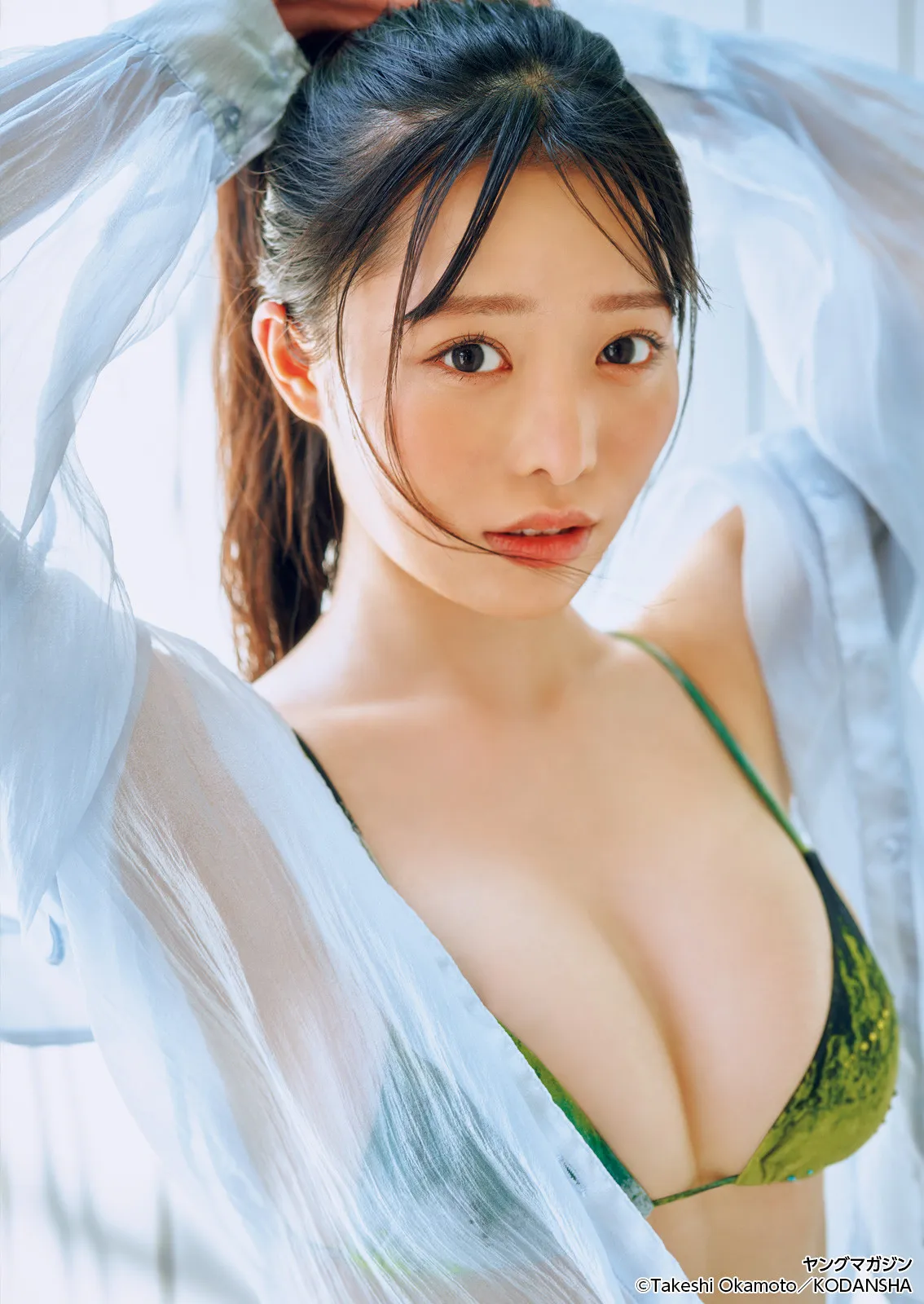 “最強バレリーナ美女”高鶴桃羽、美尻”際立つ衝撃カット　圧巻のプロポーション見せつけ