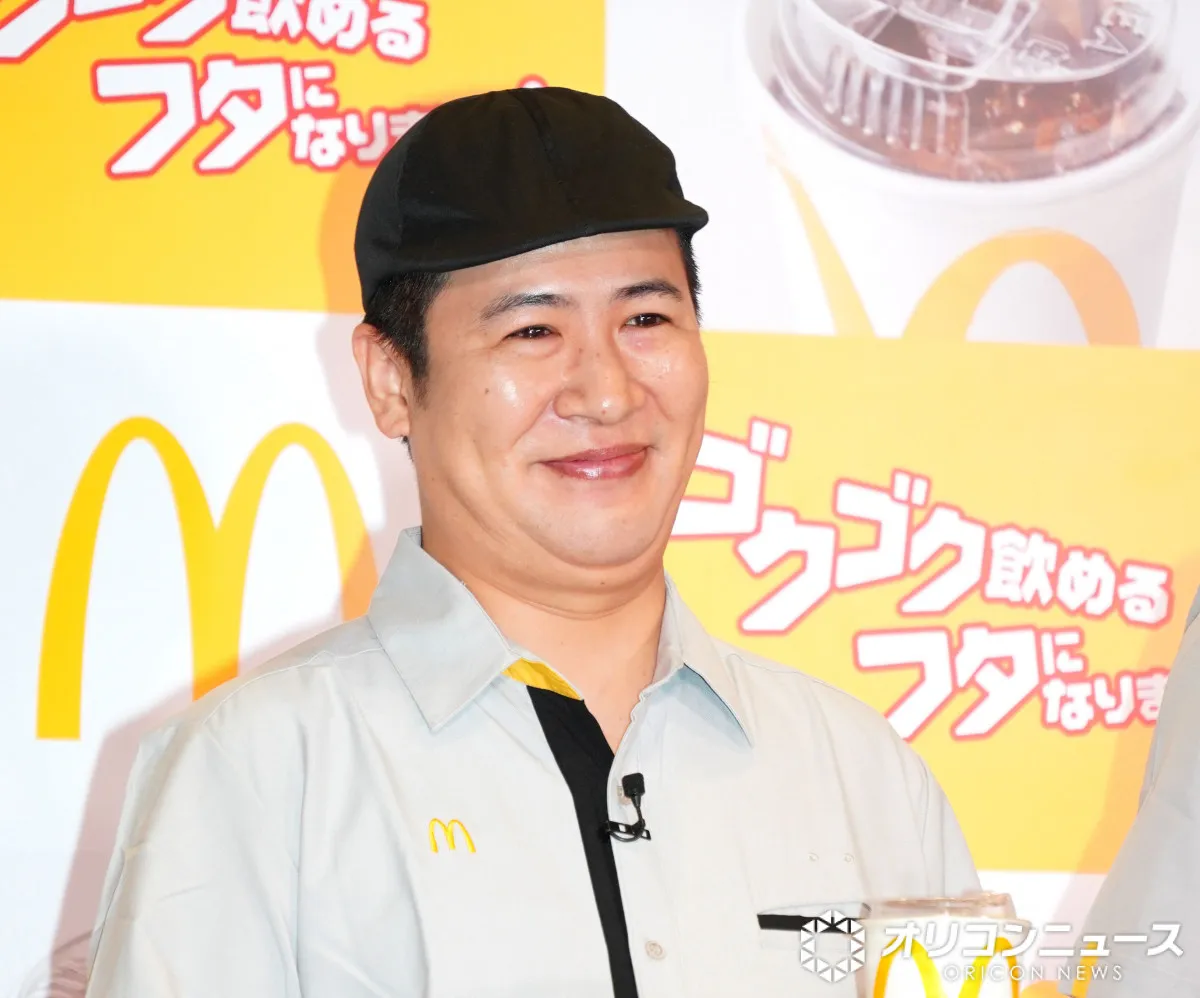 コットン・きょん、妻妊娠中はマクドナルド通い　“クルー姿”で第1子誕生後初公の場