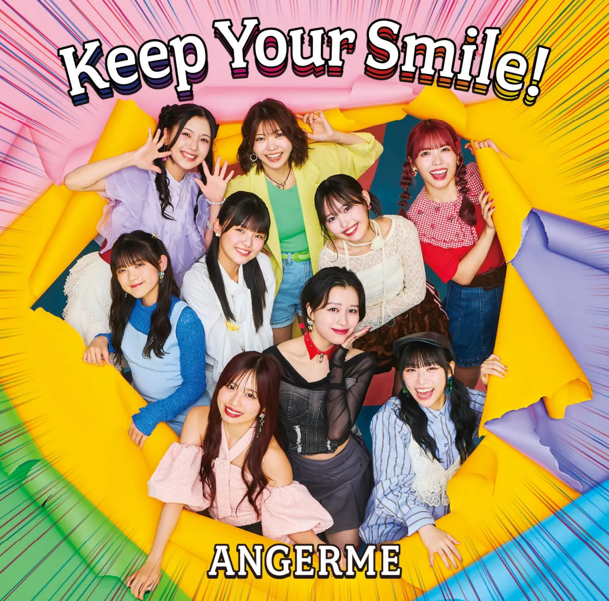 アンジュルム、「Keep Your Smile！」が自身初のデジタルランキング1位【オリコンランキング】