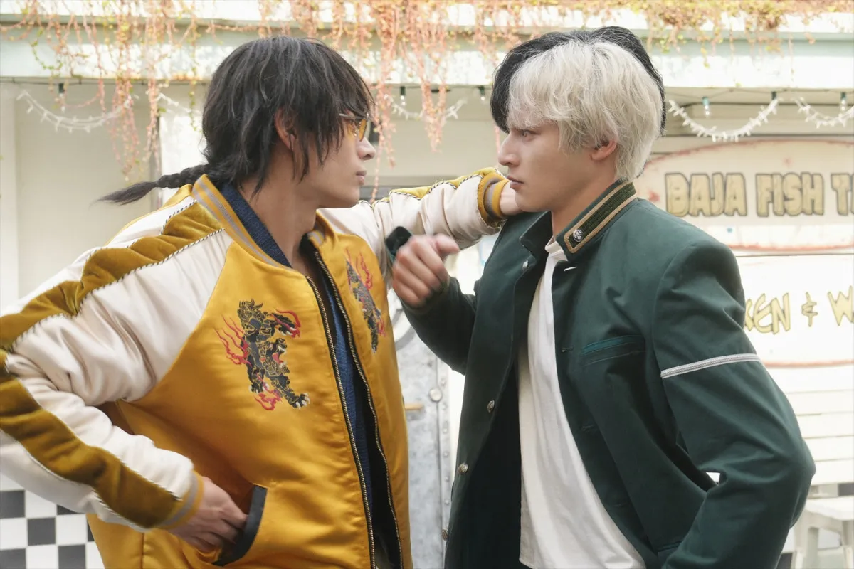 水上恒司×濱尾ノリタカ、休憩も忘れてアクション練習　『WIND BREAKER』の“桜vs十亀”バトルシーン＆メイキング映像