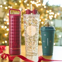 【スタバ新作グッズ】ホリデー第2弾グッズは“上品ゴールド×深緑”アイテムが勢ぞろい