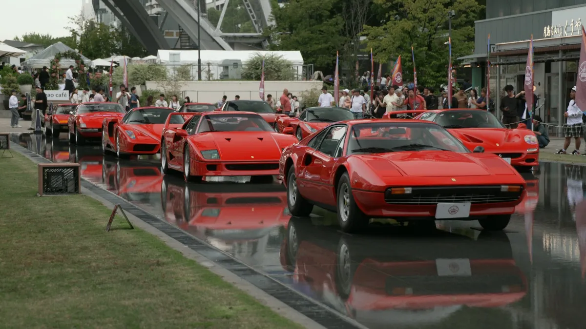 今夜の『CGTV』　名古屋の街に広がる“車の祭典”をピックアップ　クラシックカーからF1マシン、フェラーリまで登場