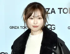 福原遥、マキシ丈のニットワンピにレザージャケット　冬に出掛けるなら「クリスマスマーケットに遊びにいきたい」
