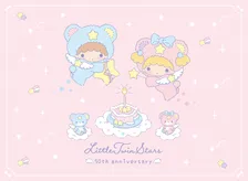 【サンリオ】キキ＆ララ、“パフ＆ポフ”風ふわもこぬいぐるみほか「星空のエンジェルデザインシリーズ」12・4発売