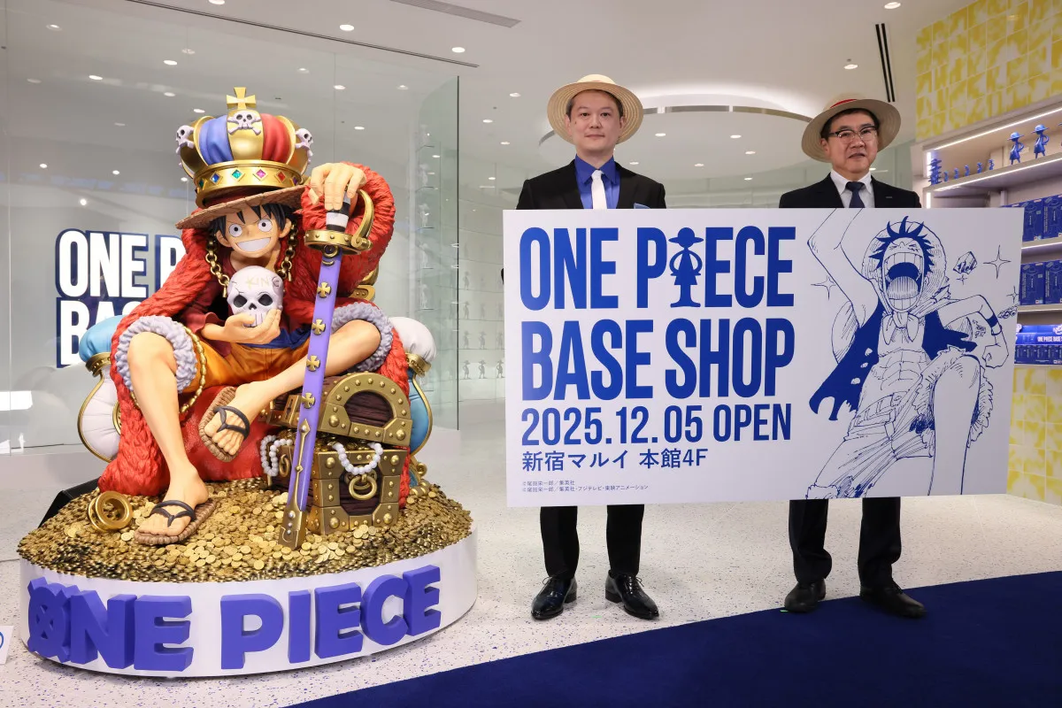 『ONE PIECE BASE SHOP』12月オープンへ　体験型ショップで内部お披露目