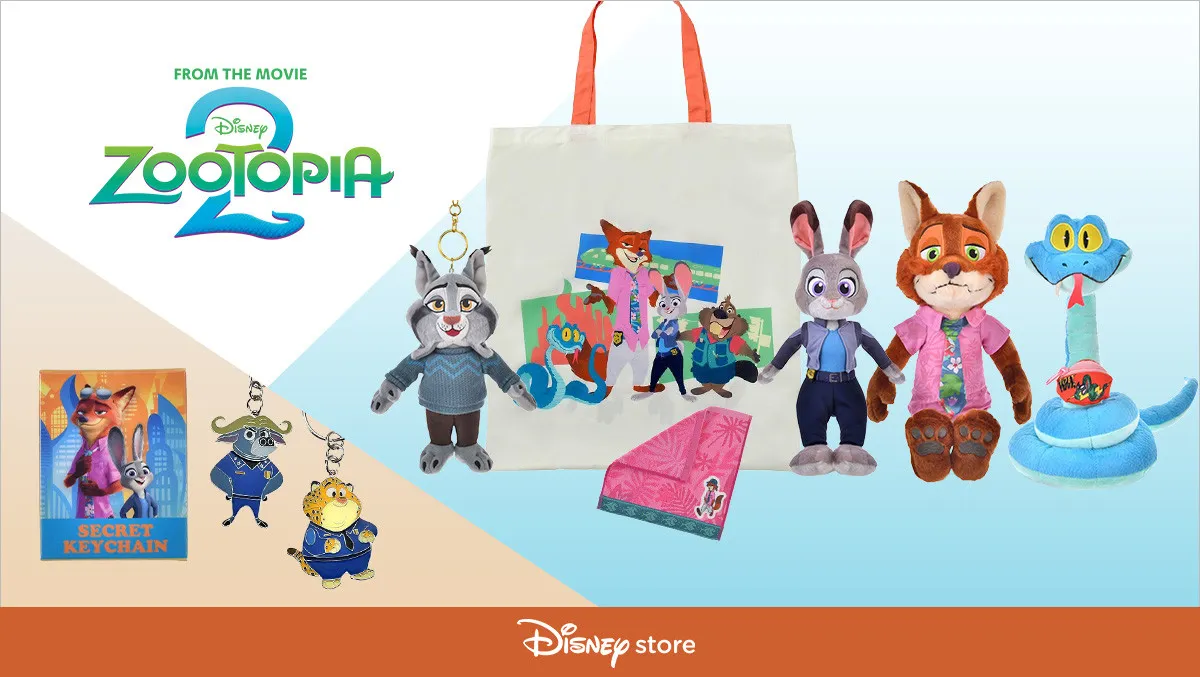 ディズニーストア『ズートピア２』新コレクション11・28発売、山田涼介演じる“パウバート”は争奪戦の予感