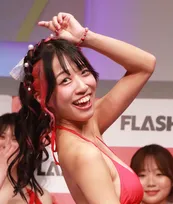 『ミスFLASH2027』ファイナリストにスレンダーボディの挑戦系アイドル・明永凜花「東スポ2023のグラビア特別賞との2冠を目指す！」