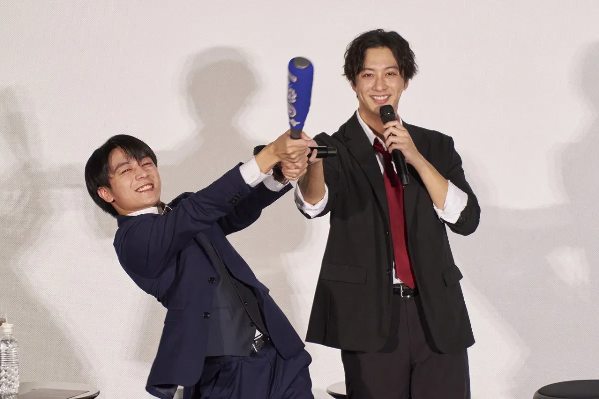 渡部秀＆齋藤璃佑、BLドラマ秘話＆胸キュン実演　『キスは捜査のあとで』最終話直前に猛アピール