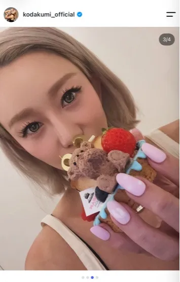 第2子妊娠中の倖田來未、“ラストネイル”こだわりのデザイン公開　近況ショットに「顔つきがあまりにも聖母」