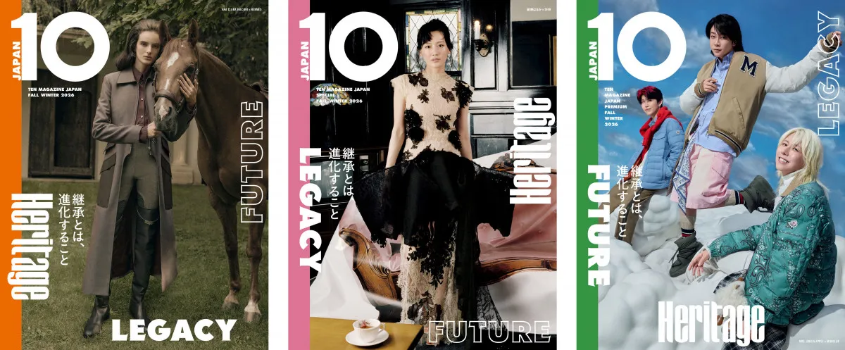 Mrs. GREEN APPLE、雑誌『10 MAGAZINE JAPAN』プレミアム版表紙公開　新アルバム『POPS』収録「プロジェクト４」フォーカスのビジュアル