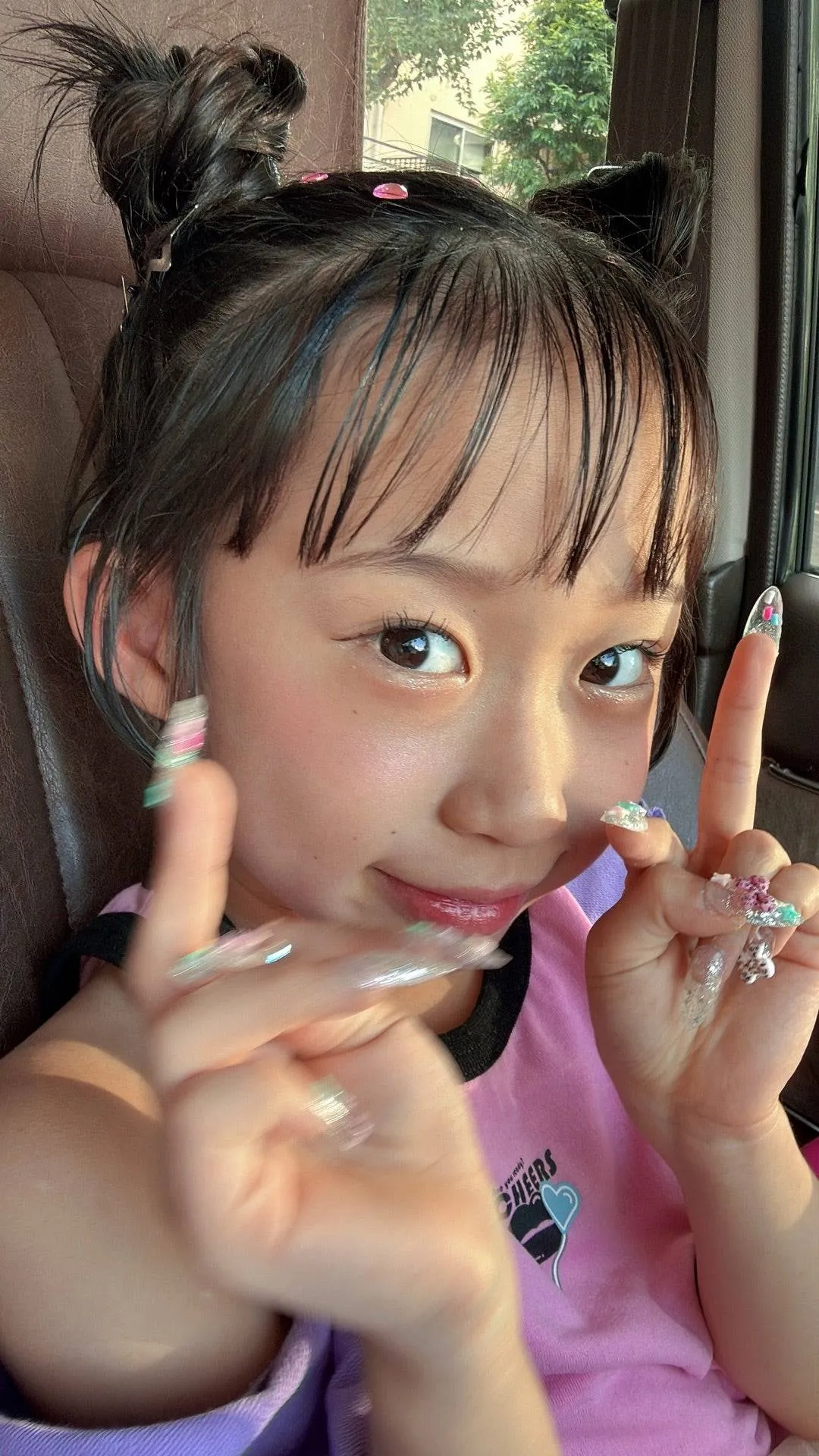 モデルデビューしたパンサー尾形の8歳長女・さくらちゃん、アイプチで印象ガラリ　母も驚く“二重ライン”へのこだわり