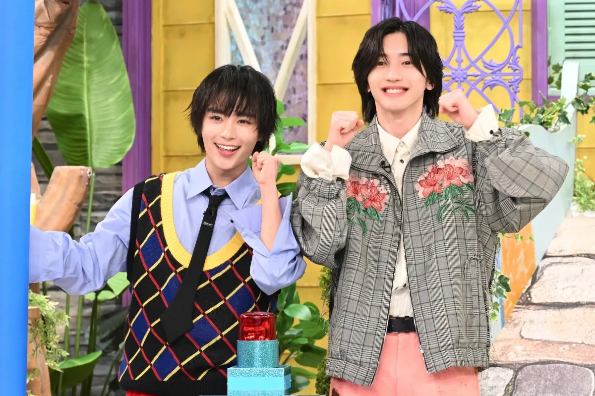 なにわ男子・大西流星＆道枝駿佑、“セン”ス抜群「マネージャーからセンを引くだけの簡単な番組とだけ聞かされて…」