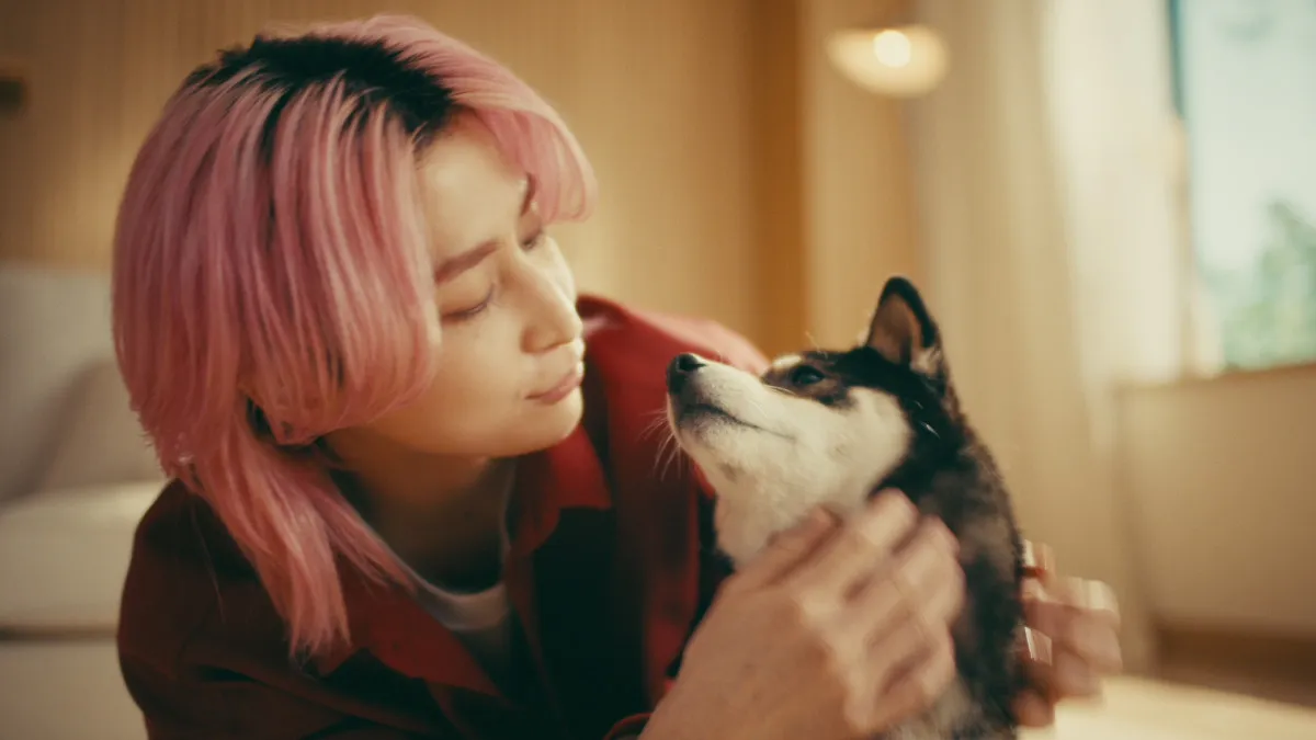 Snow Man佐久間大介、猫と犬と“相思相愛”　たっぷりの愛情を注ぎながら食事を楽しむ