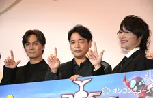 『仮面ライダーカブト』佐藤祐基＆徳山秀典＆加藤和樹、“20年ぶり”に再集結「ただいま～」でコール＆レスポンス　笑っていい許可も
