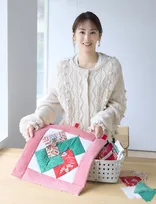 “手芸好き”北川景子、クリスマスカラーのタペストリー製作…祖母が“洋裁上手”明かす