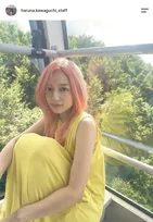 川口春奈、激変した“ピンクヘア”姿にファンから絶賛の声「なかなかの衝撃」「新鮮」「めちゃかわいい」