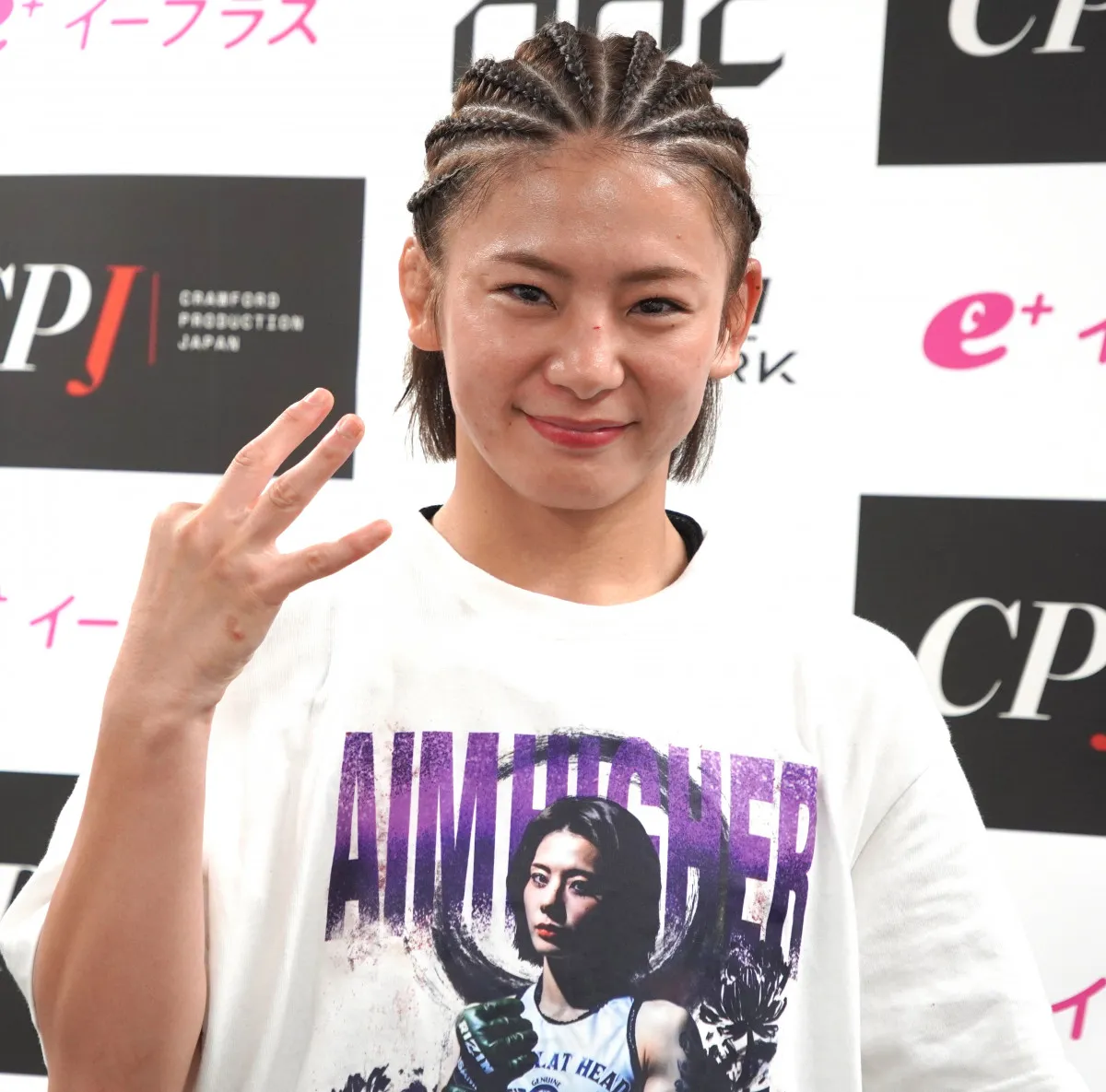 【RIZIN】ケイト・ロータス「生き残りました」リラックスさせてくれた母に感謝　マイク拒否の真意も