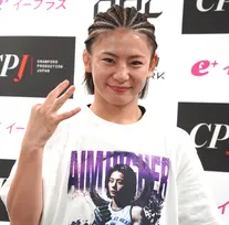 【RIZIN】ケイト・ロータス「生き残りました」リラックスさせてくれた母に感謝　マイク拒否の真意も