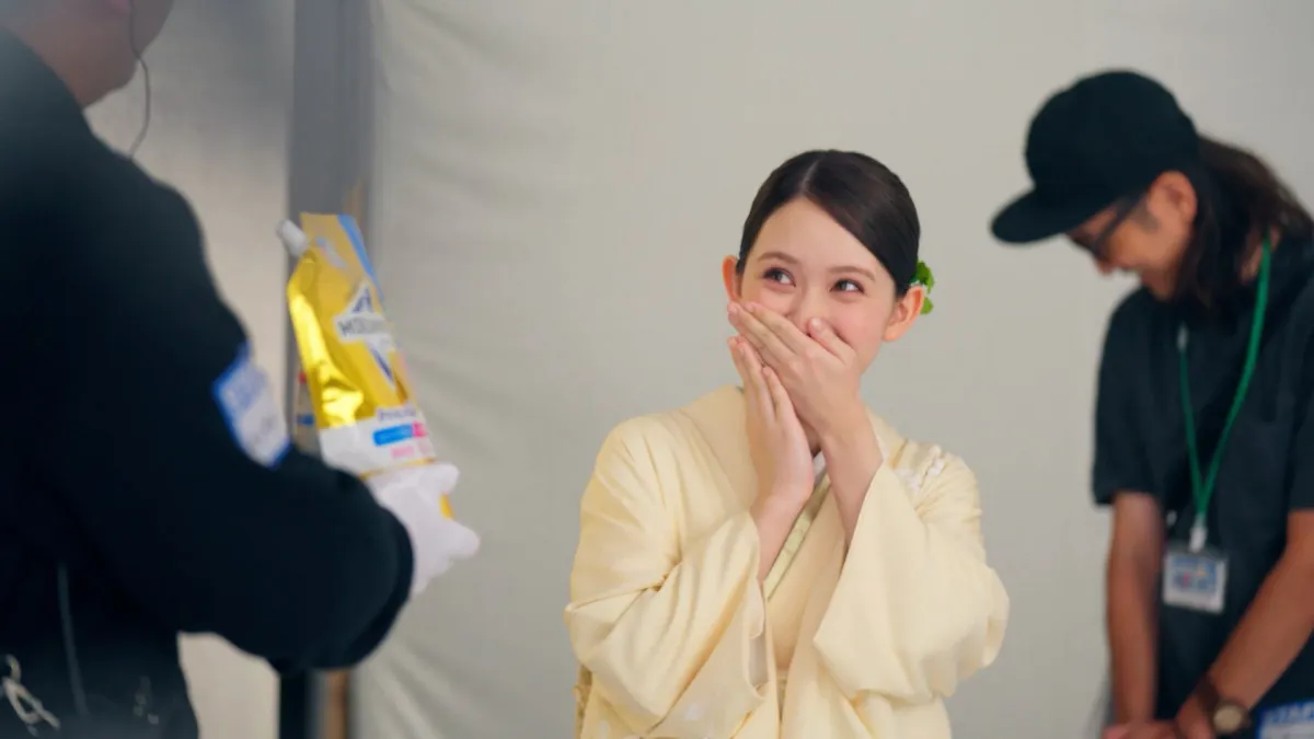 畑芽育、“推し”ジャンボたかおとCM初共演　推し活事情も暴露「信じられないぐらい池田に興味がない」