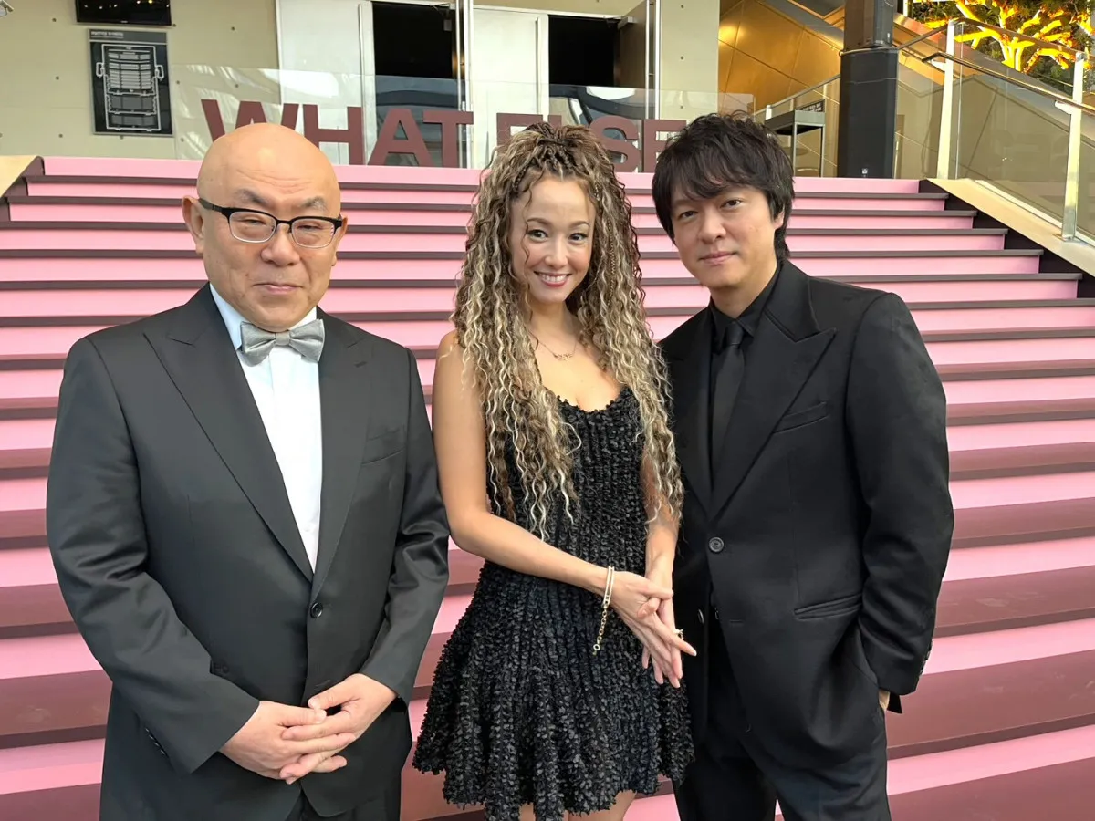 【第31回釜山国際映画祭】沢尻エリカ、総額約6000万円ジュエリー＆美脚で魅了　W主演・丸山隆平が優しくエスコート