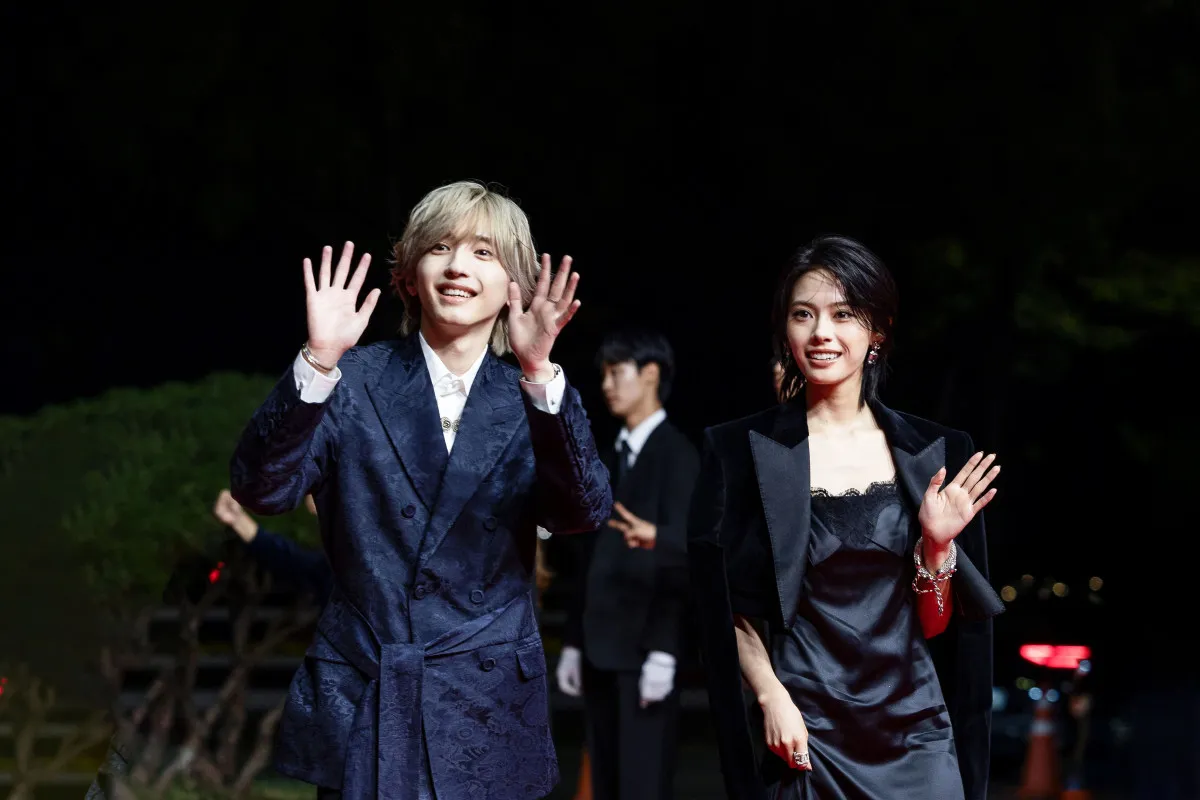 【第31回釜山国際映画祭】道枝駿佑、ヒロイン・安斉星来と海外映画祭初参加　うるわしい姿に韓国ファンも大熱狂「みっちー！」