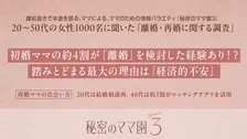 既婚女性の約4割が「離婚検討」の経験　約半数が夫に期待せず「仮面夫婦・同居人」と割り切る