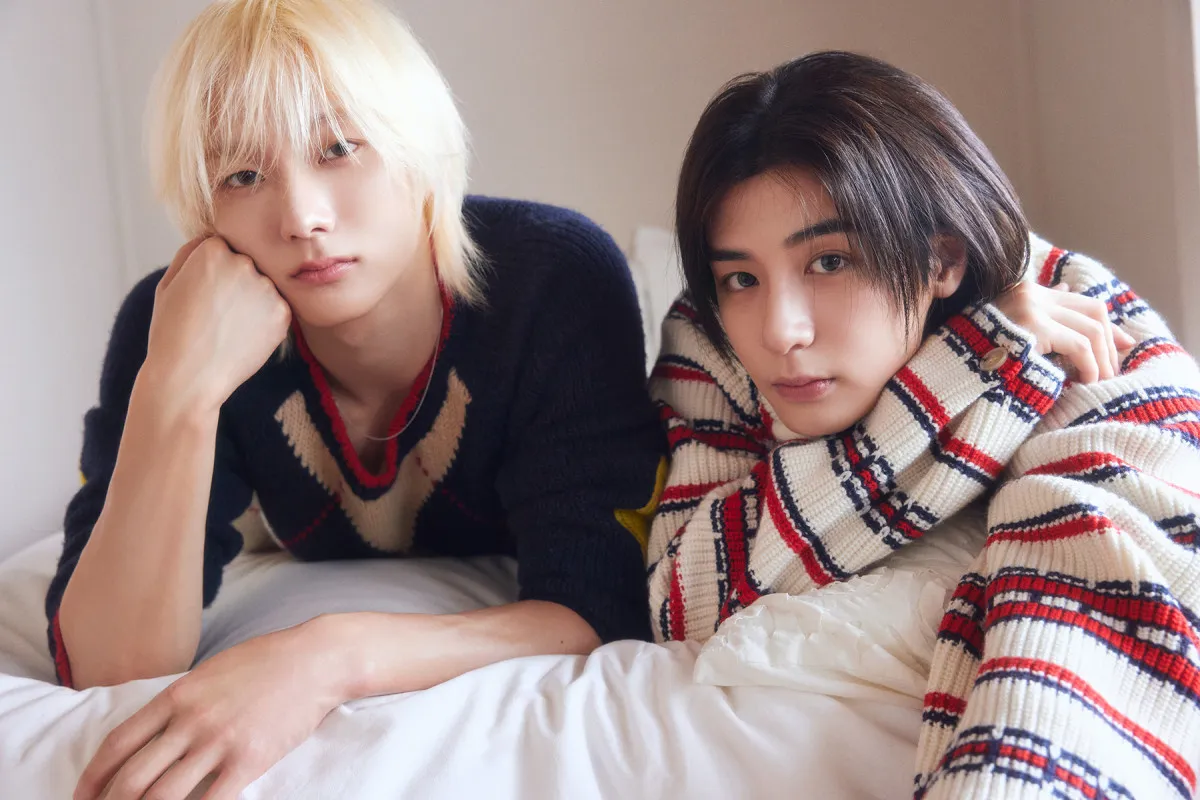 BOYNEXTDOOR・SUNGHO＆LEEHAN、“親友”がのんびりと過ごすひととき「本当に自然な雰囲気で撮影できました」