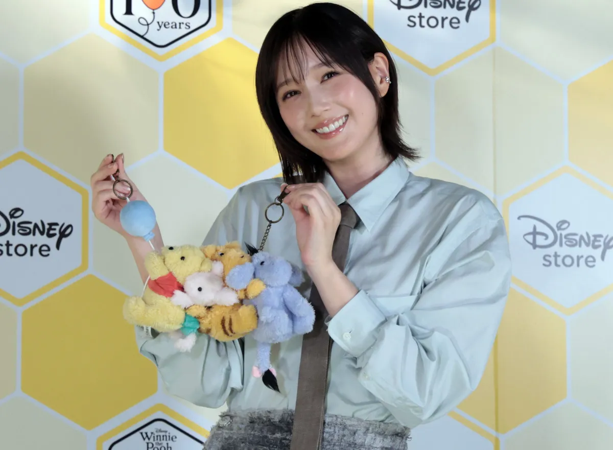 本田翼、“寝かしつけ役”はプーさん　100エーカーの森の仲間への愛さく裂