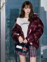 IVE・ウォニョン、ミニスカ＆へそ出しルックでアメリカンスタイル披露　トミー ジーンズ秋コレクション「ミックスするのが大好きです」